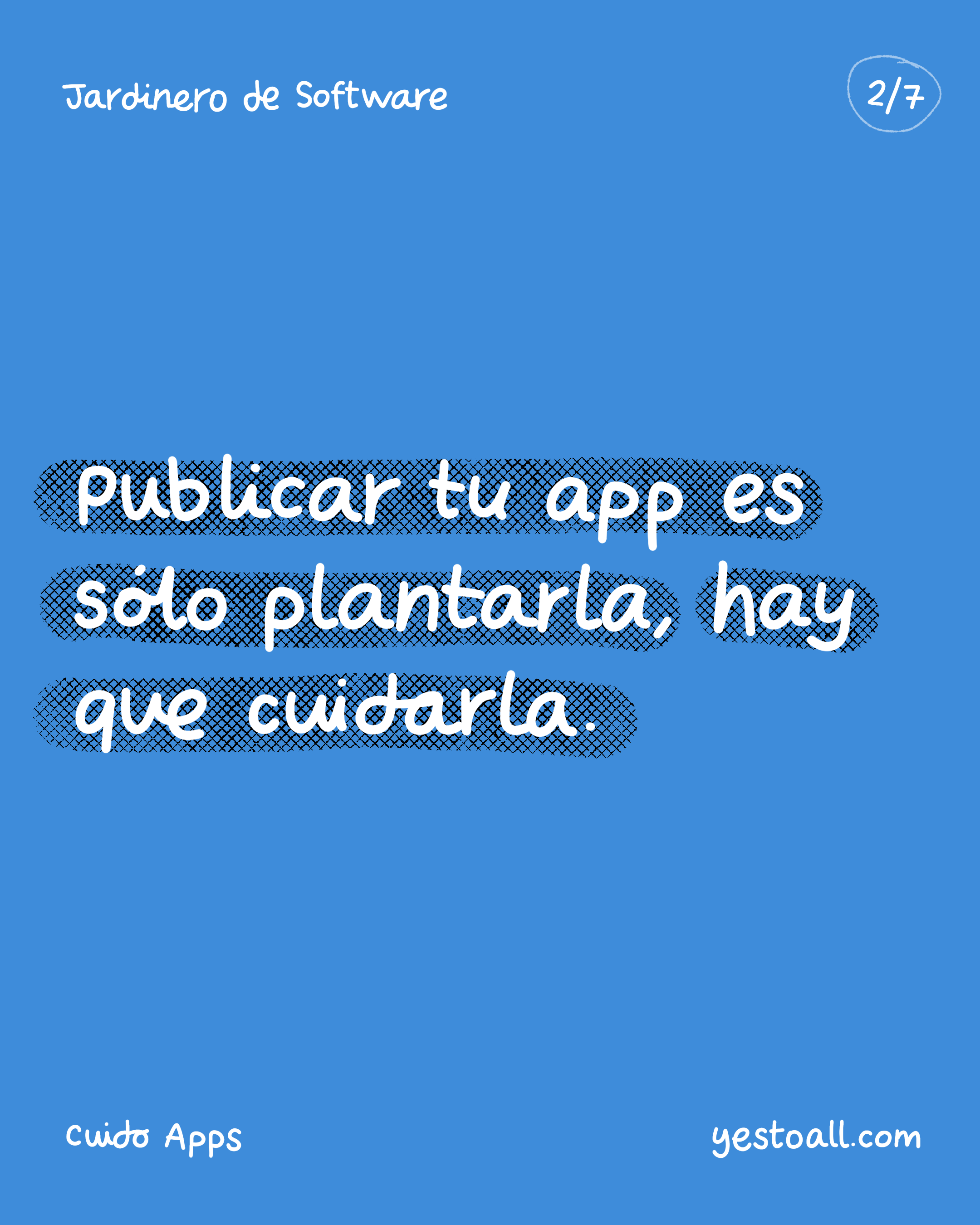 Publicar no es el fin, es el comienzo